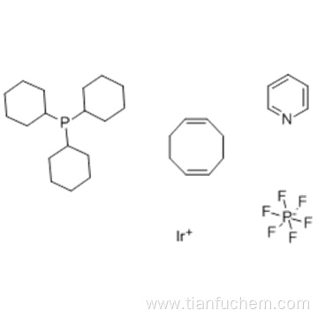 (1,5-Cyclooctadiene)pyridine(tricyclohexylphosphine)iridium hexafluorophosphate CAS 64536-78-3